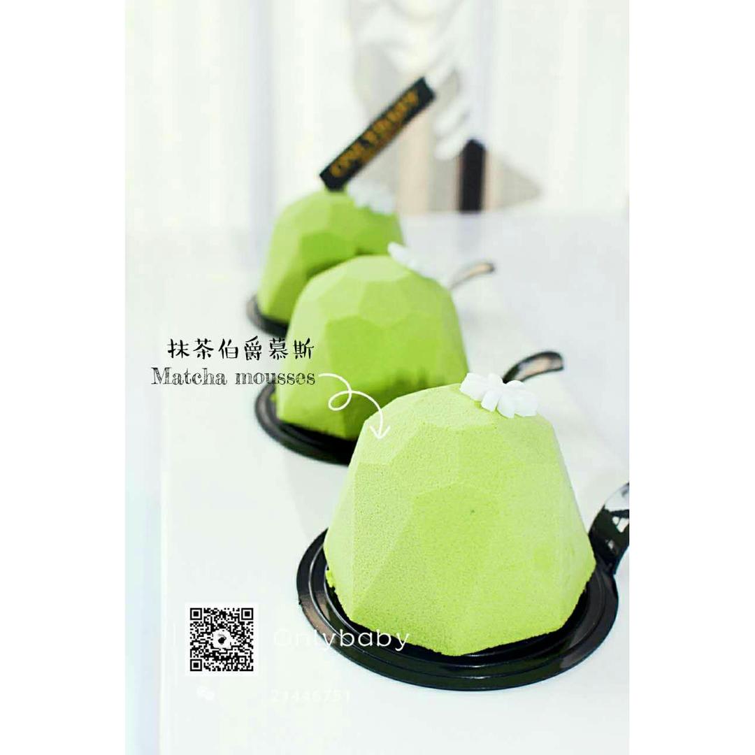 抹茶双享慕斯