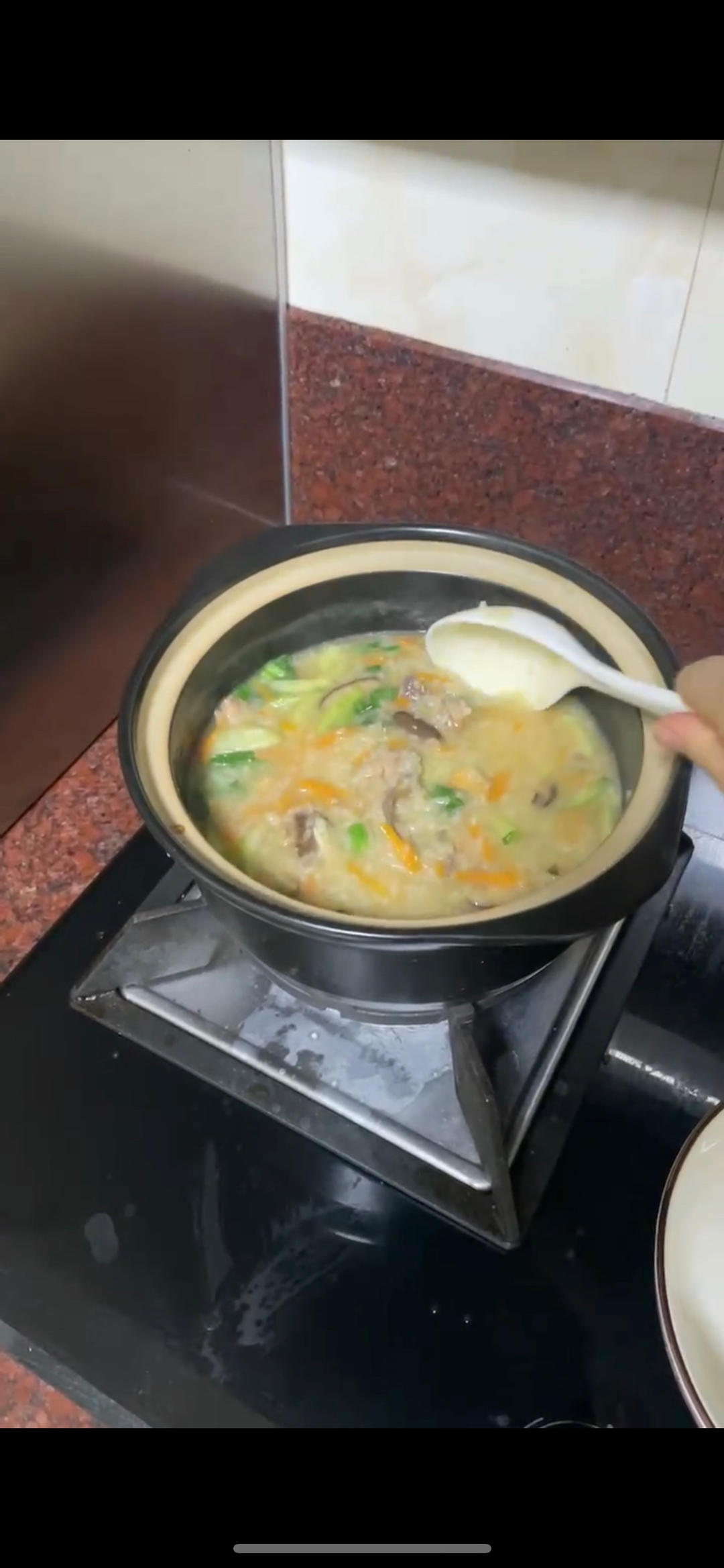0失败香菇滑鸡粥