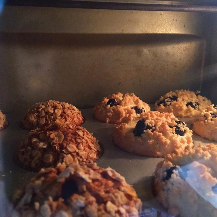 蓝莓酸奶油马芬