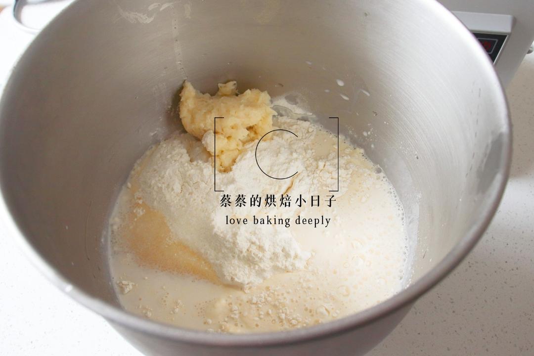 纯奶手撕吐司的做法 步骤1