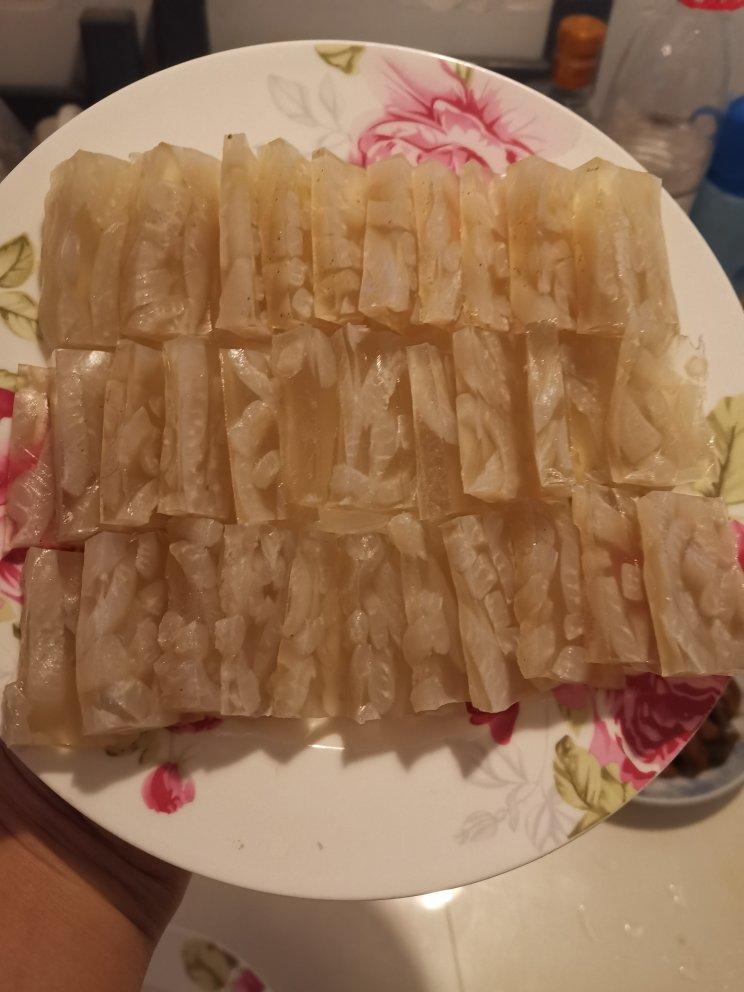 水晶肉皮冻