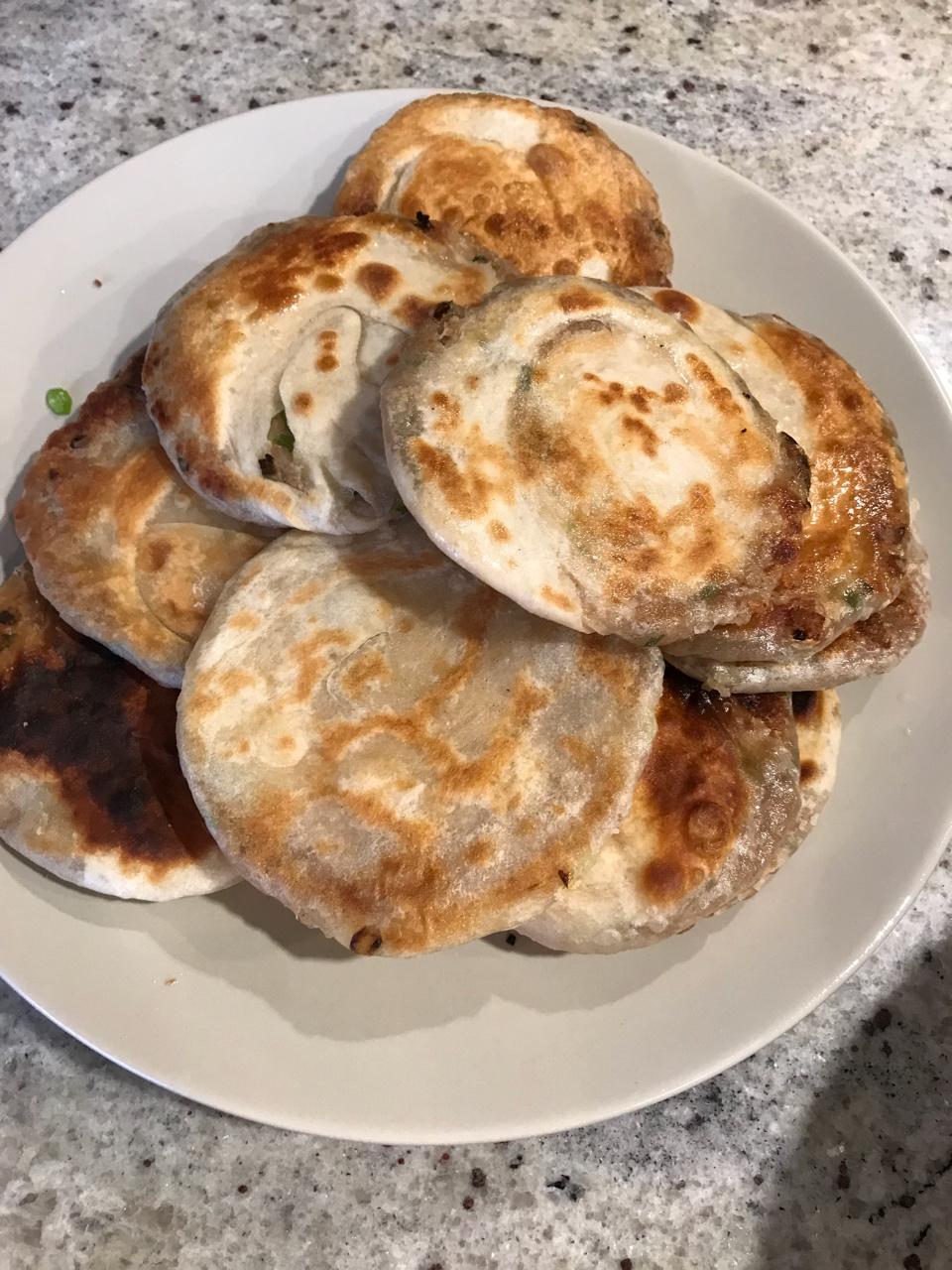 葱油酥饼