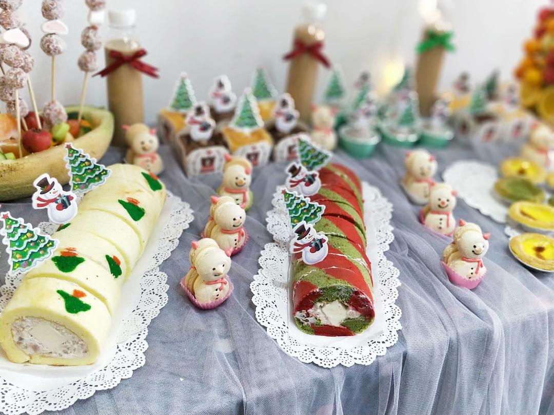 圣诞蛋糕卷