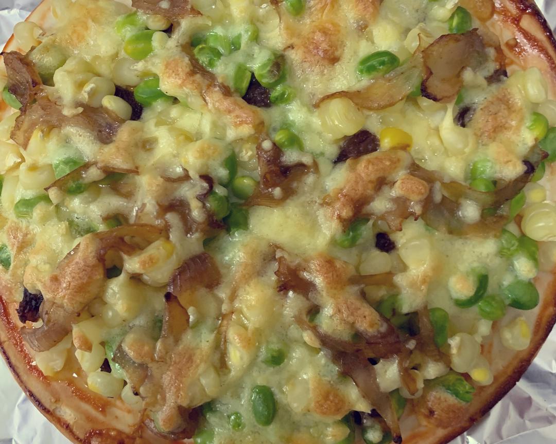 简易 懒人牛肉披萨