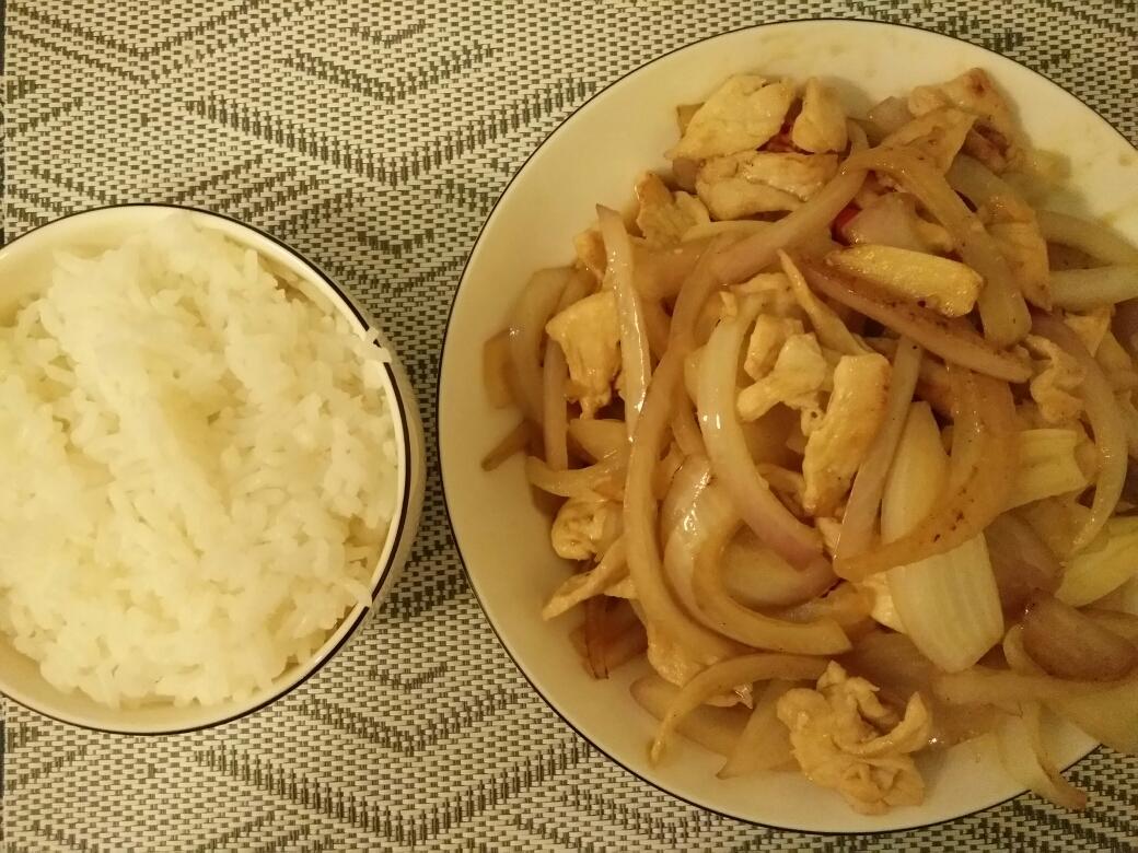 洋葱炒鸡胸