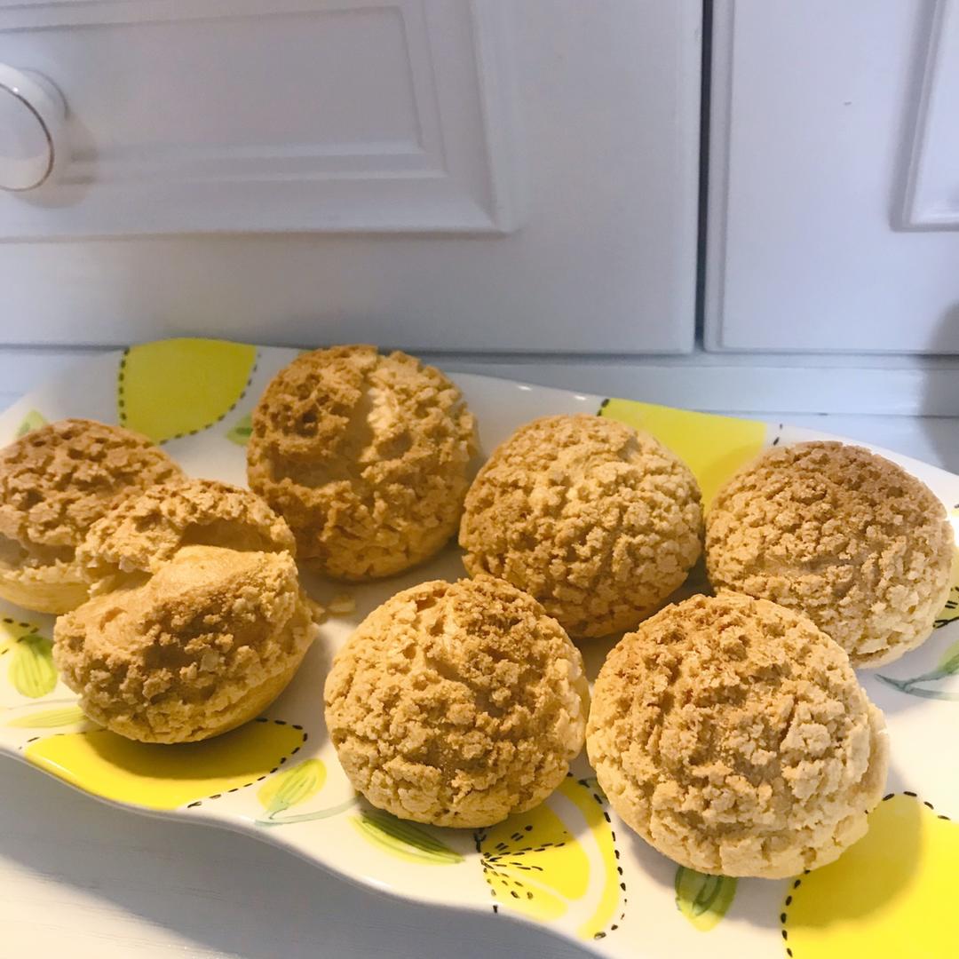 十分美味的酥皮泡芙