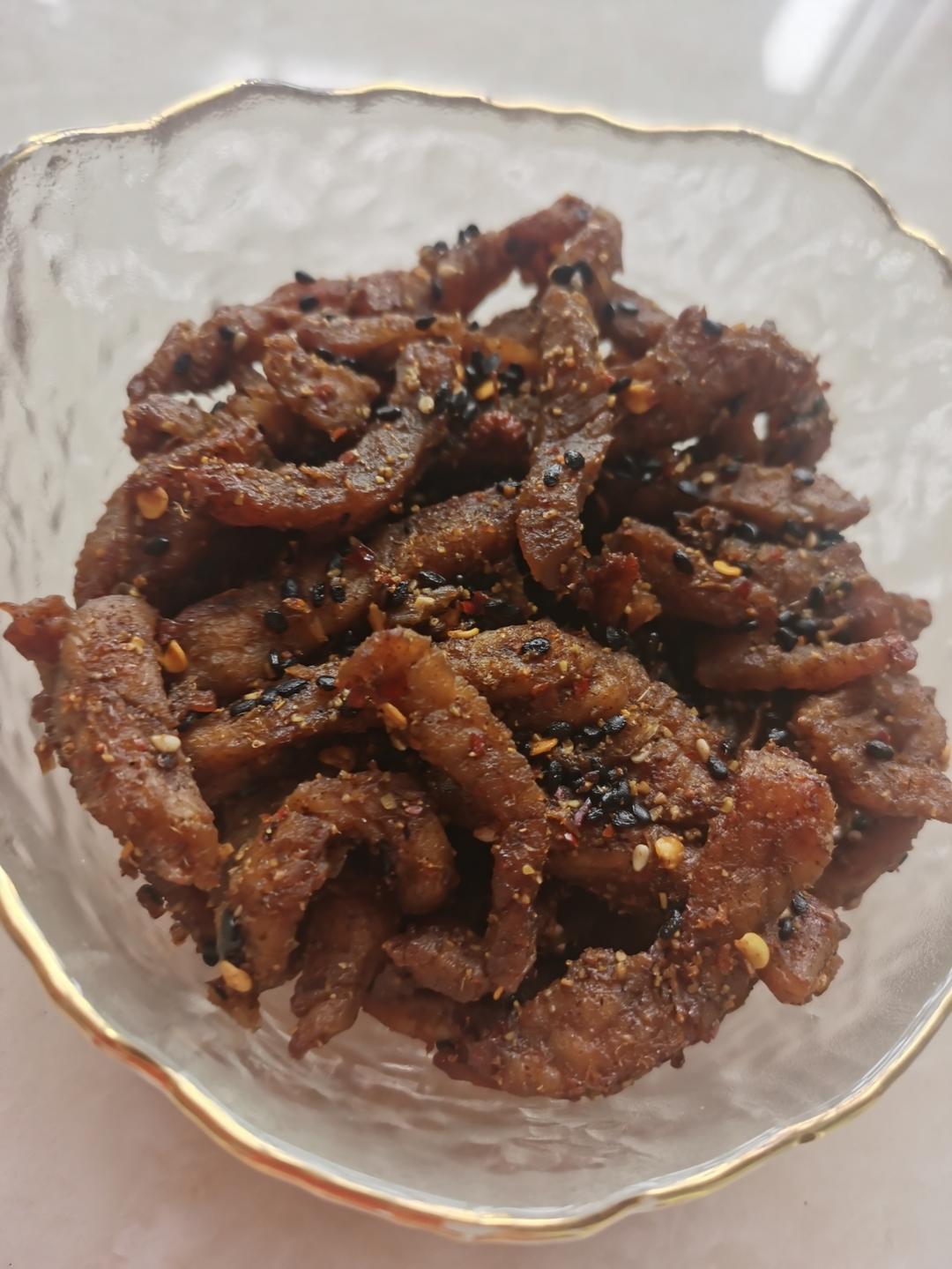 香辣手撕牛肉干