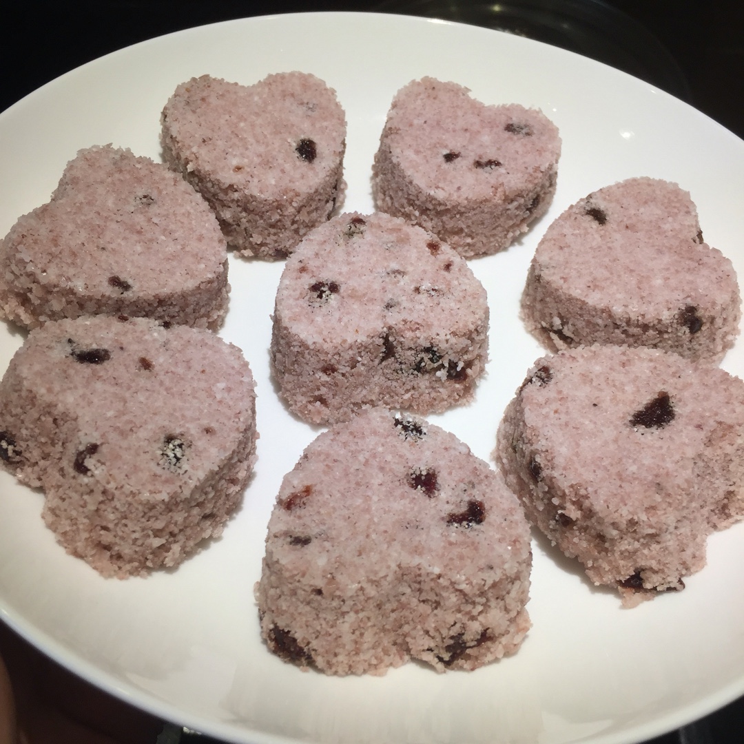 紫薯松糕