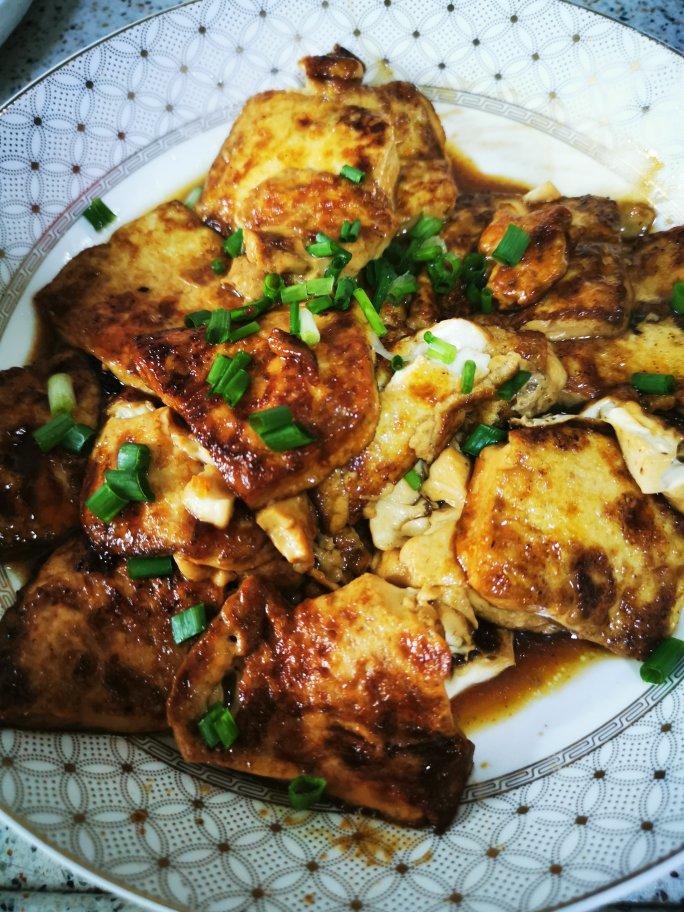 蚝油煎豆腐