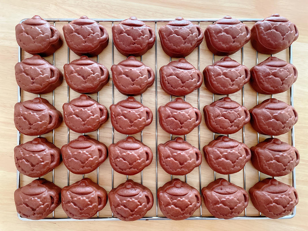 巧克力蔓越莓乳酪椰蓉月饼（含超快手馅料制作｜无蛋｜无需炒制）