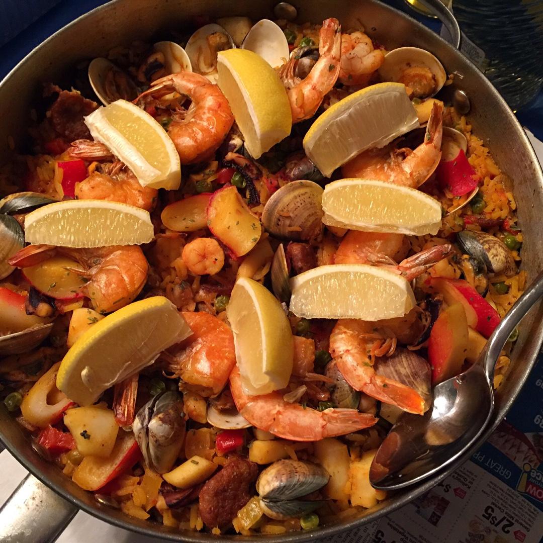 【曼食慢语】Seafood Paella 西班牙海鲜饭