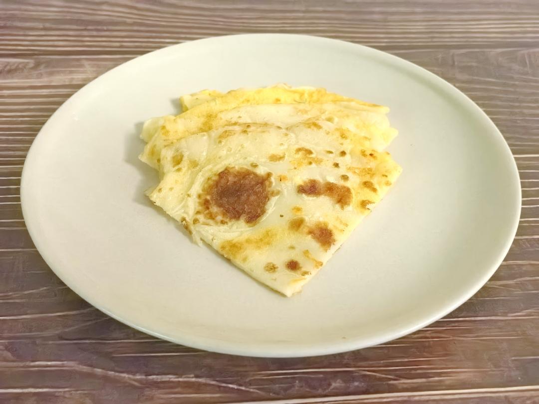 简单快手蔬菜鸡蛋煎饼