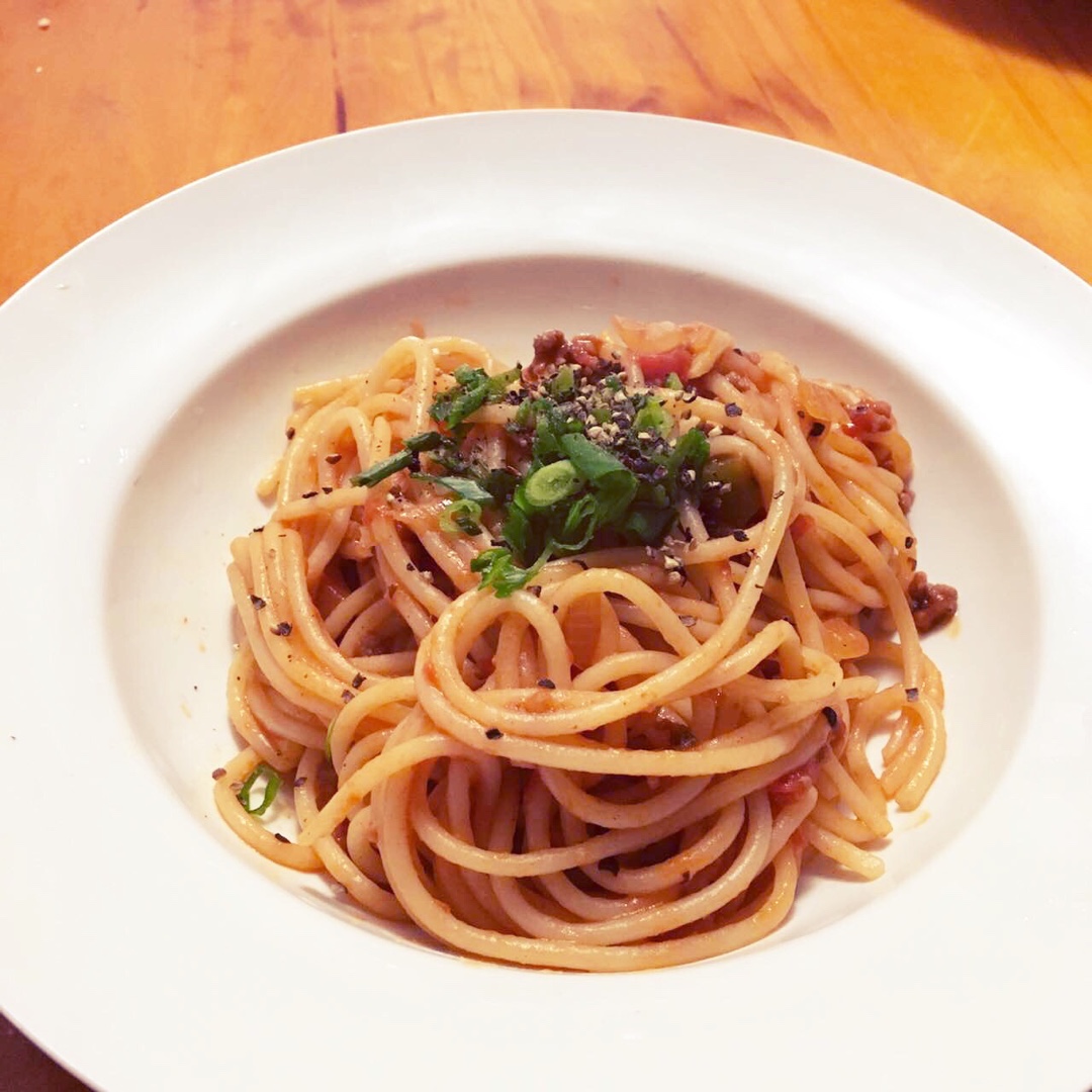 番茄肉酱意大利面