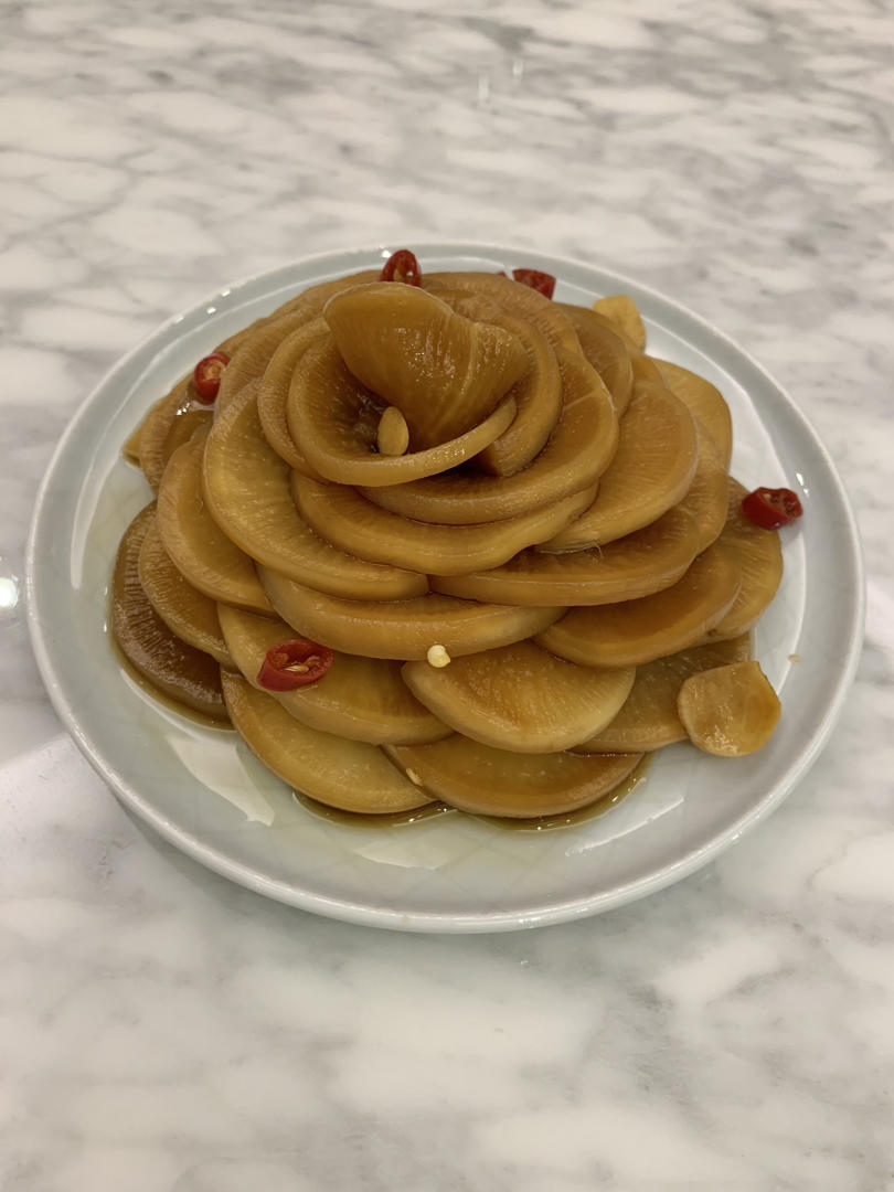 又香又脆的酱萝卜