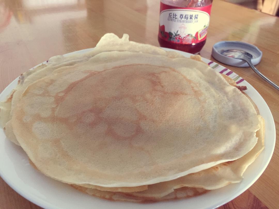 一定不会失败的传统法国crêpes 可丽饼