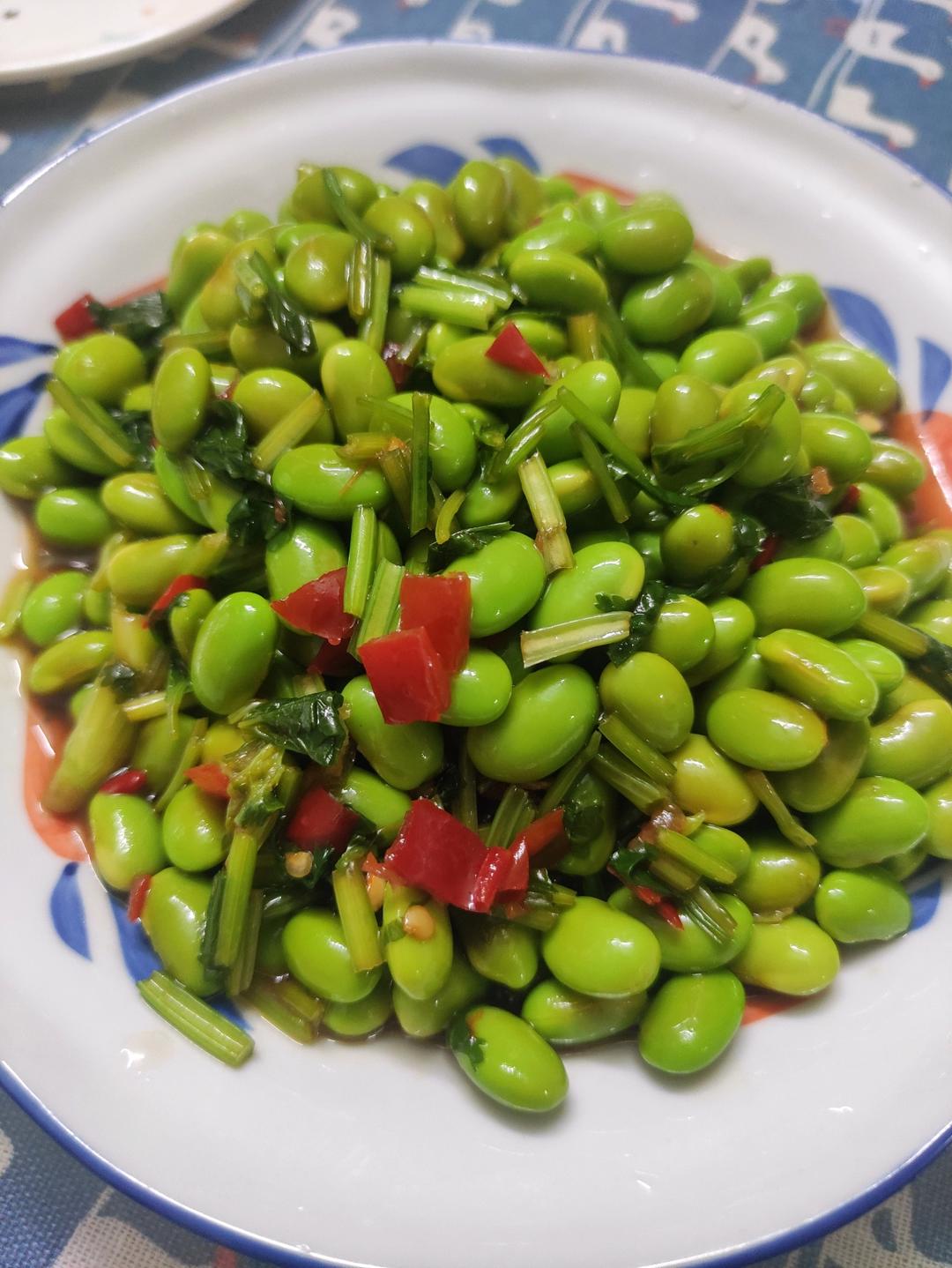 答应我这个夏天一定要尝尝的凉拌毛豆