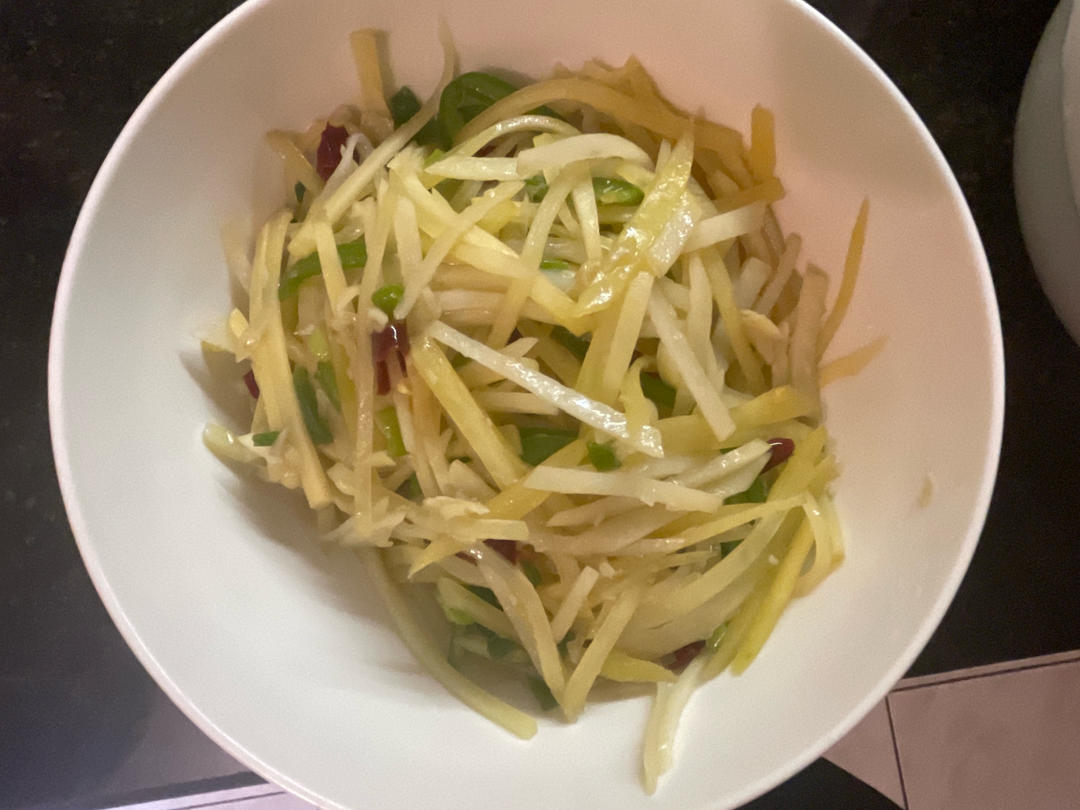 醋溜土豆丝