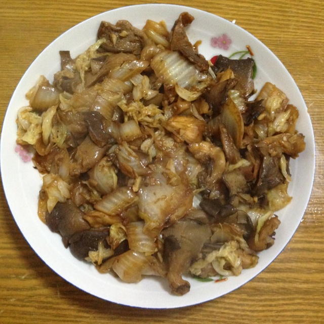 大白菜炖蘑菇