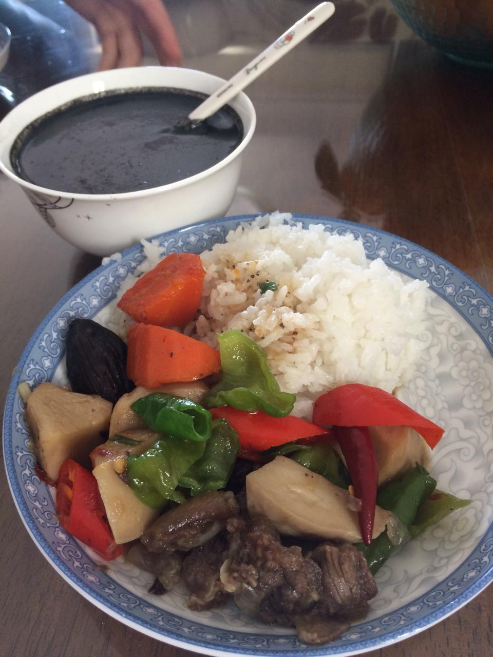 番茄蘑菇炖牛肉