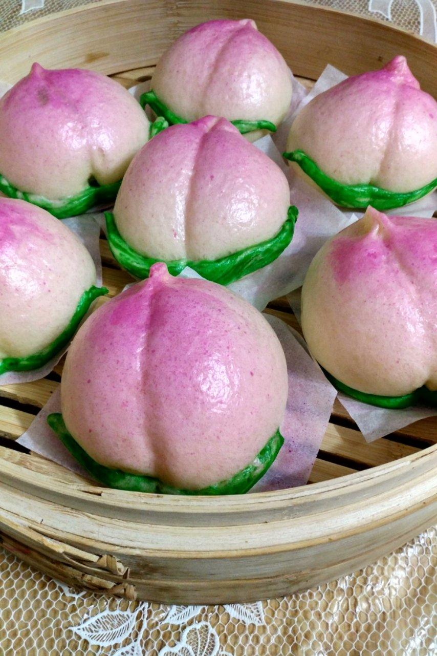 jojo9987374做的寿桃包