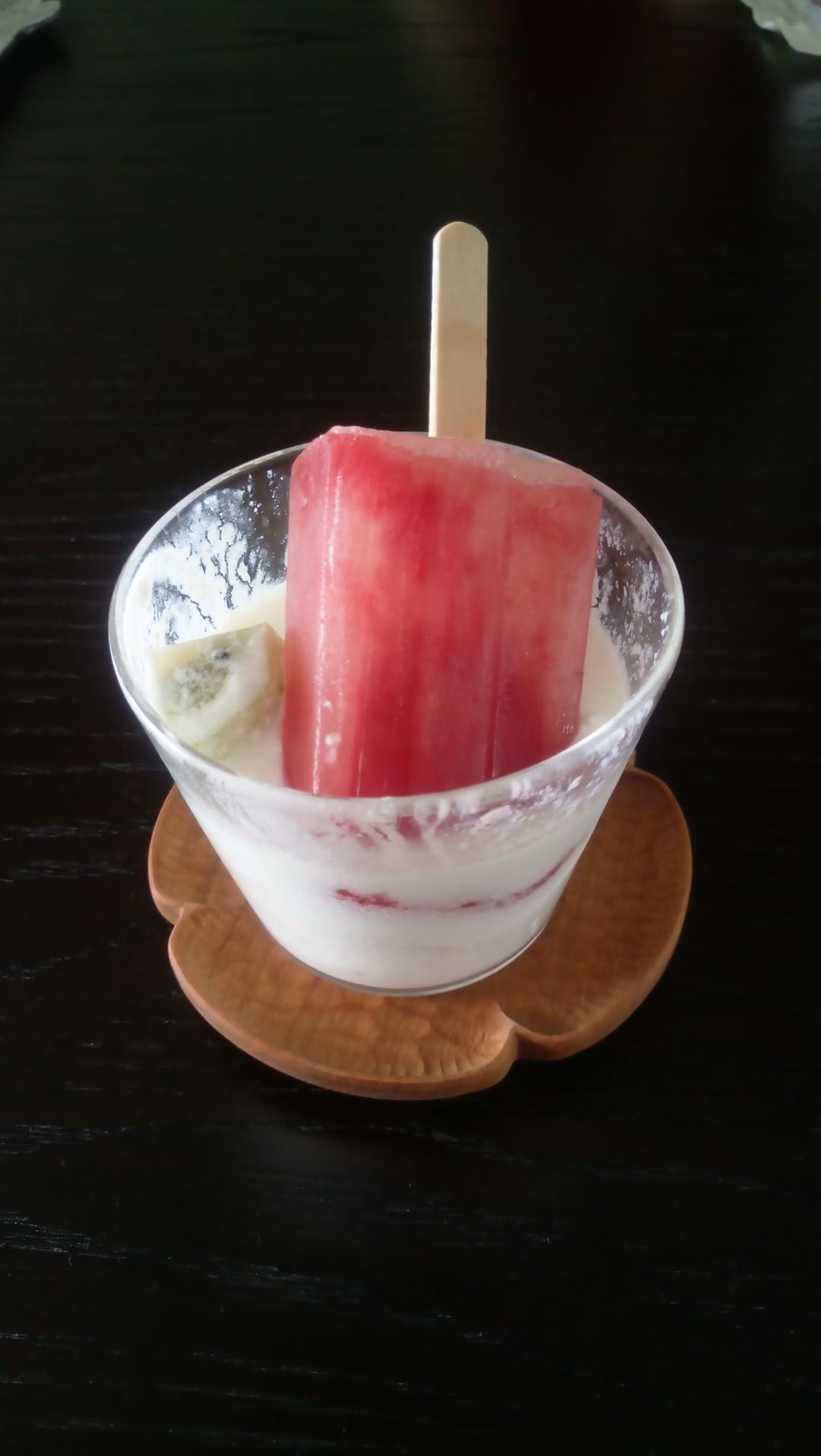 超高颜值夏日西瓜棒冰 减脂期甜点