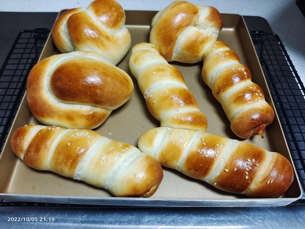 纯奶手撕吐司的做法 步骤1