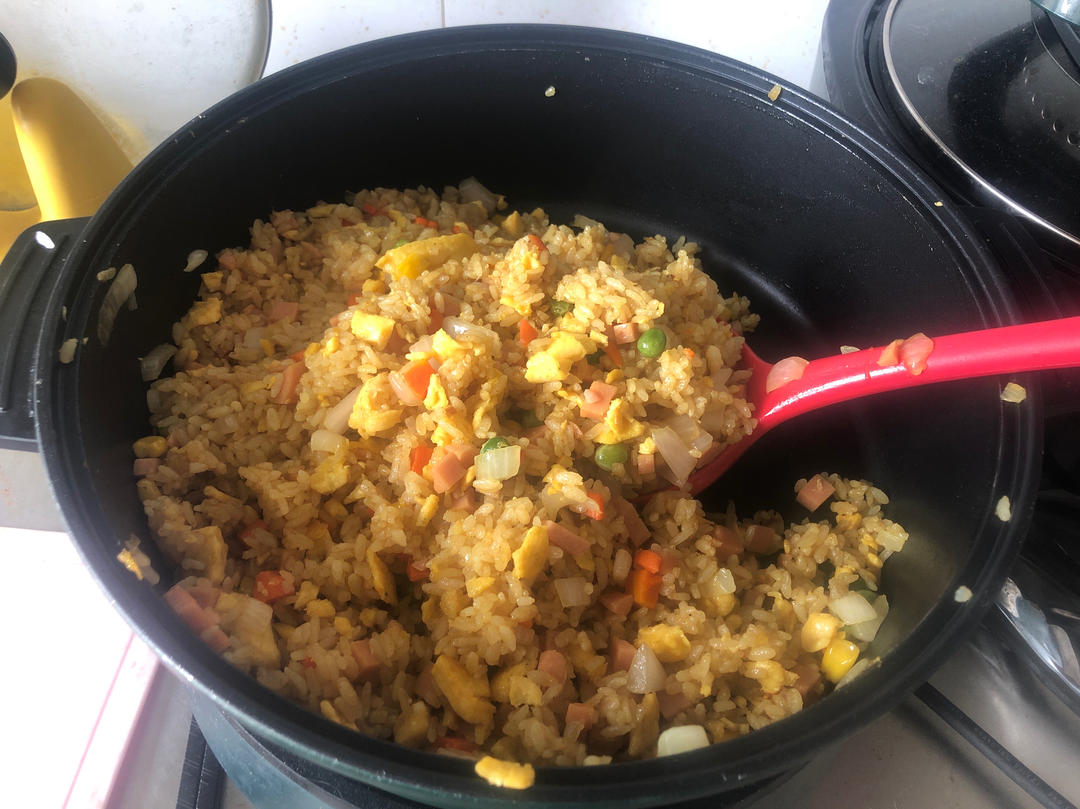 贼好吃的咖喱蛋炒饭