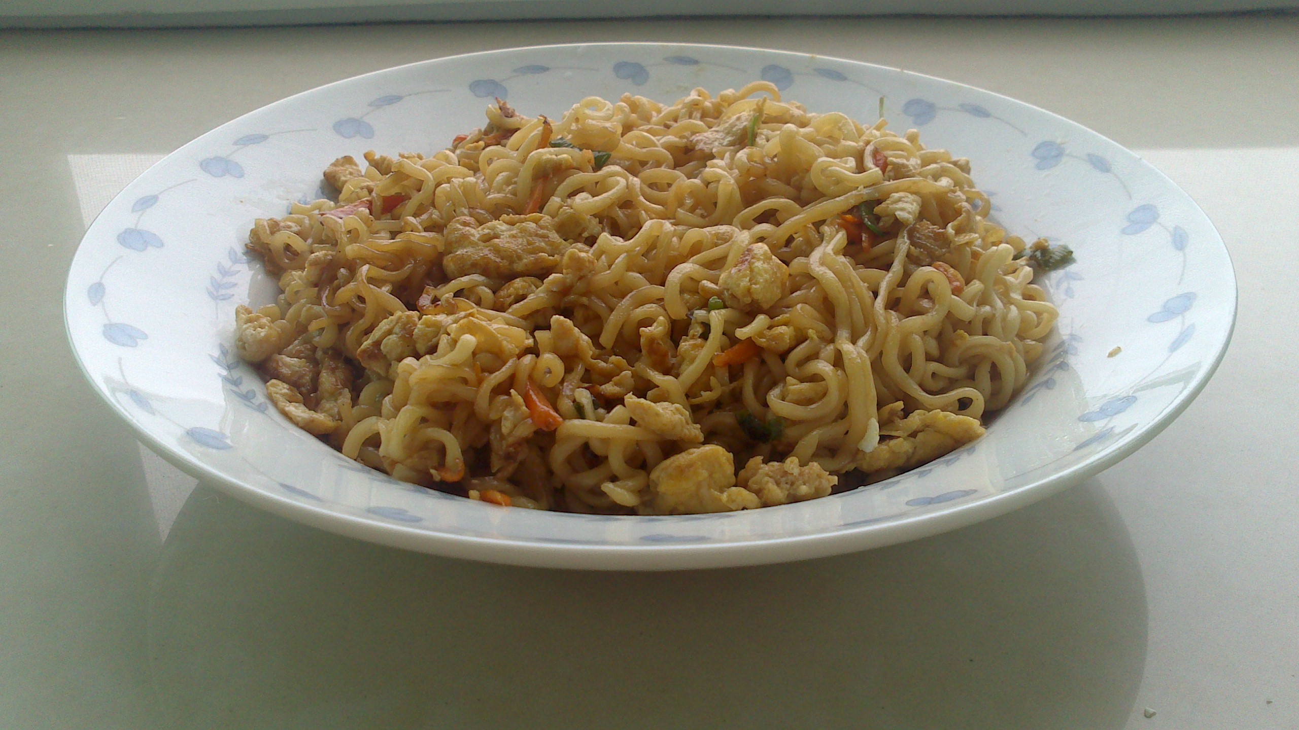 蚝油素炒方便面