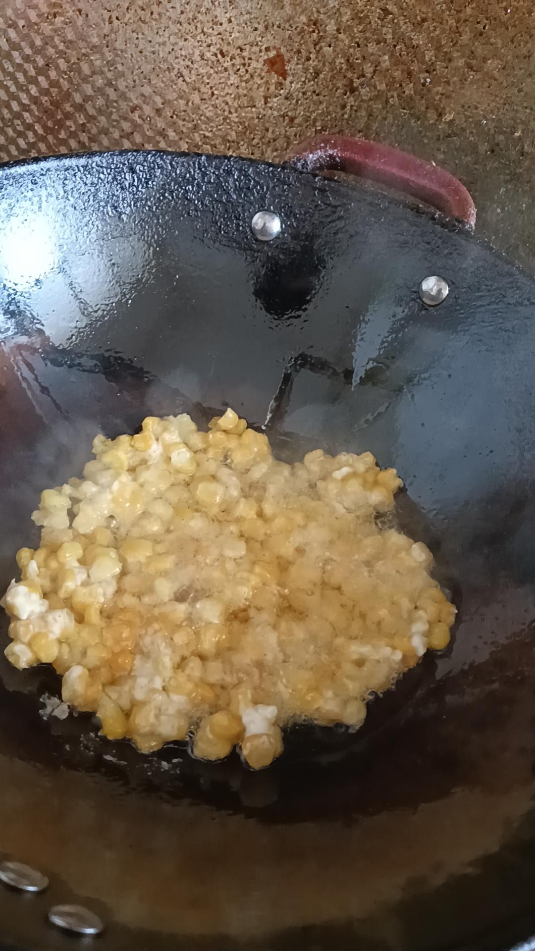 糯叽叽的香甜玉米烙