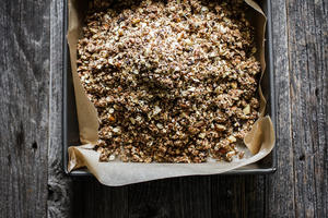 Date Sweetened Granola Bar (gluten free)的做法 步骤7