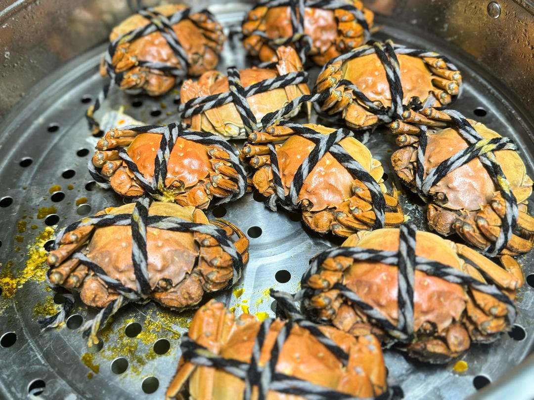 蒸螃蟹只需要10分钟