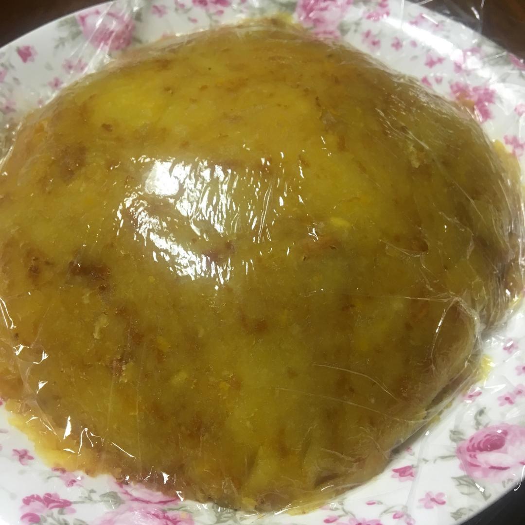 绿豆杏仁肉松馅月饼