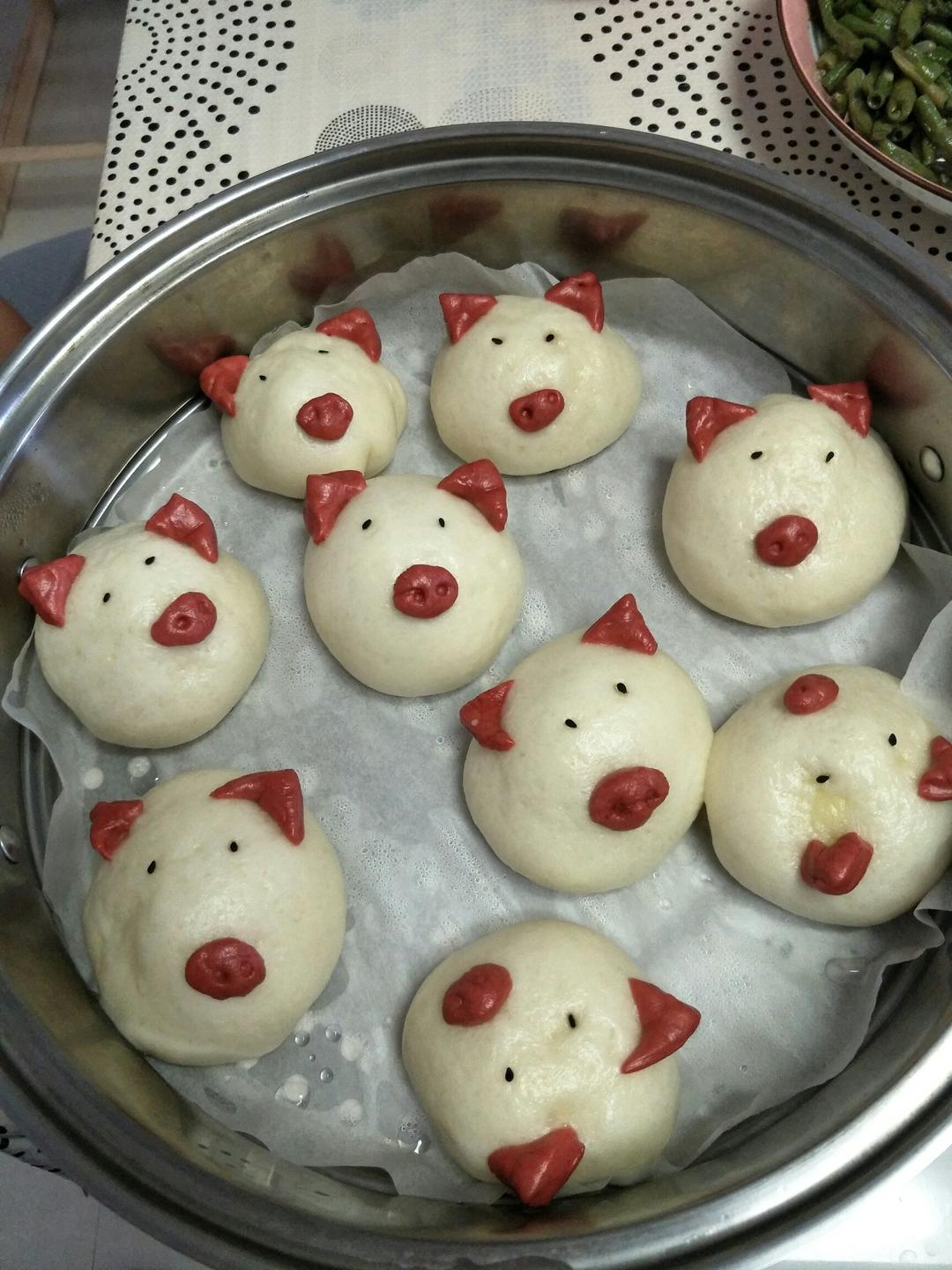 奶黄包（皮料制作）