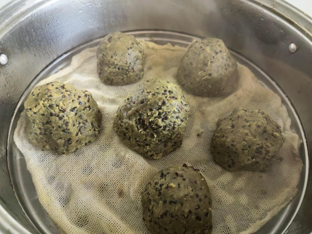 藜麦玉米面窝窝头，减脂主食轻松做