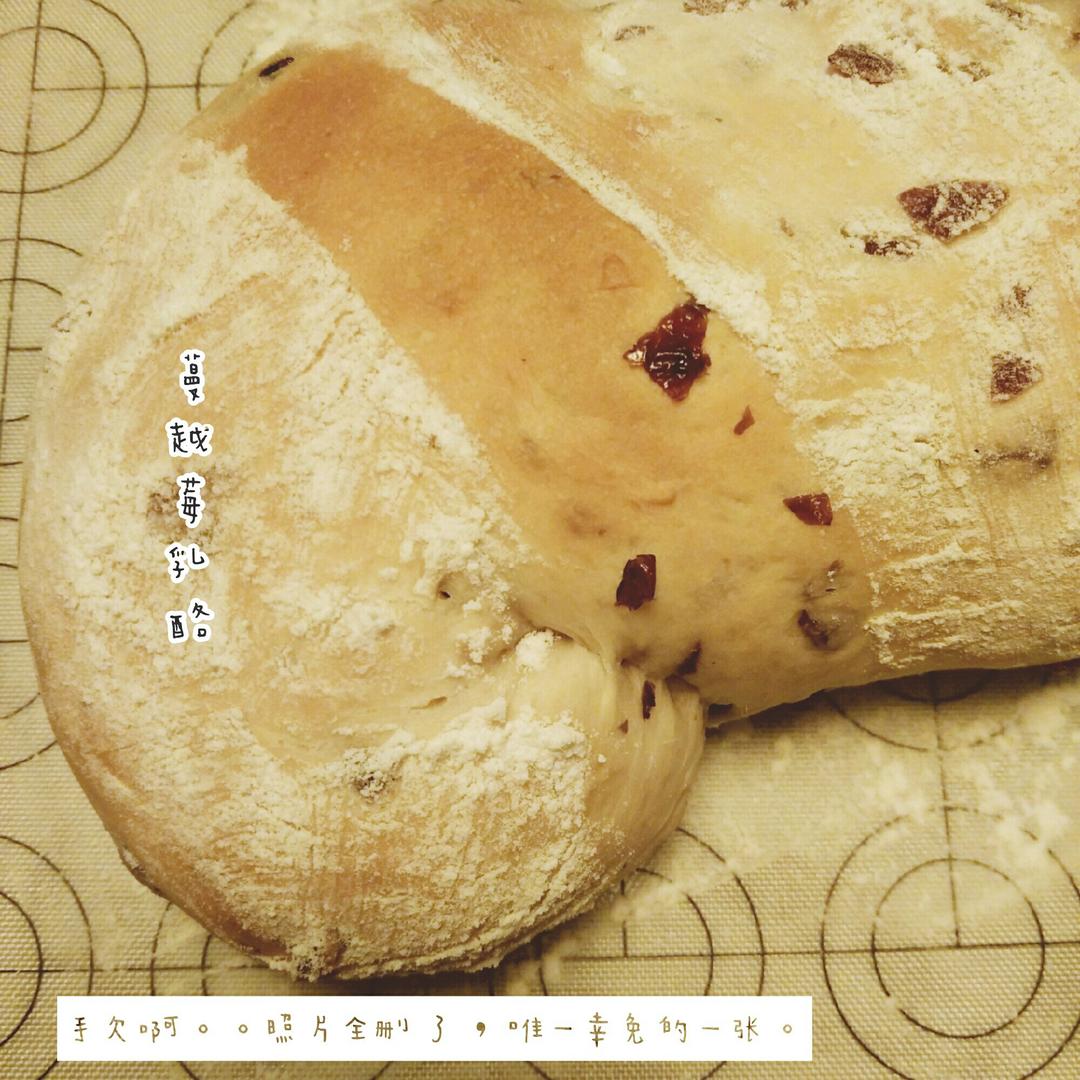 面包店里的常客——蔓越莓奶酪软欧