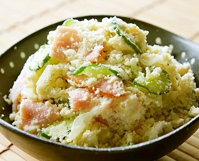 豆渣版“日式土豆泥沙拉”おからサラダ的做法