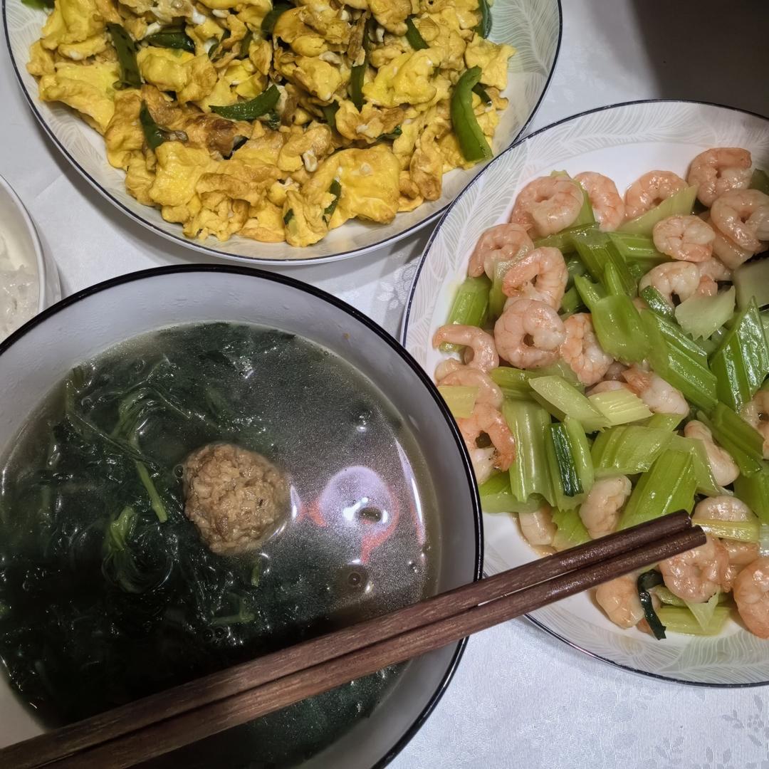 ㊙️巨好吃的西芹炒虾仁，减肥减脂必学菜谱，狂瘦脂必学菜谱，狂瘦！