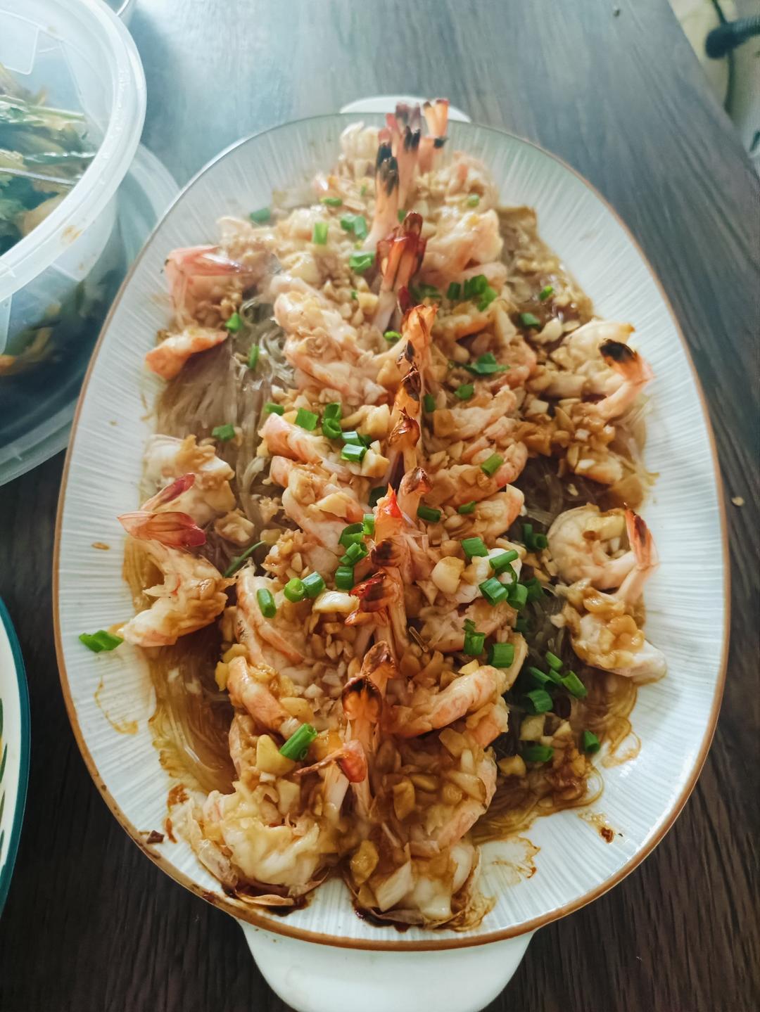 蒜蓉粉丝开背虾