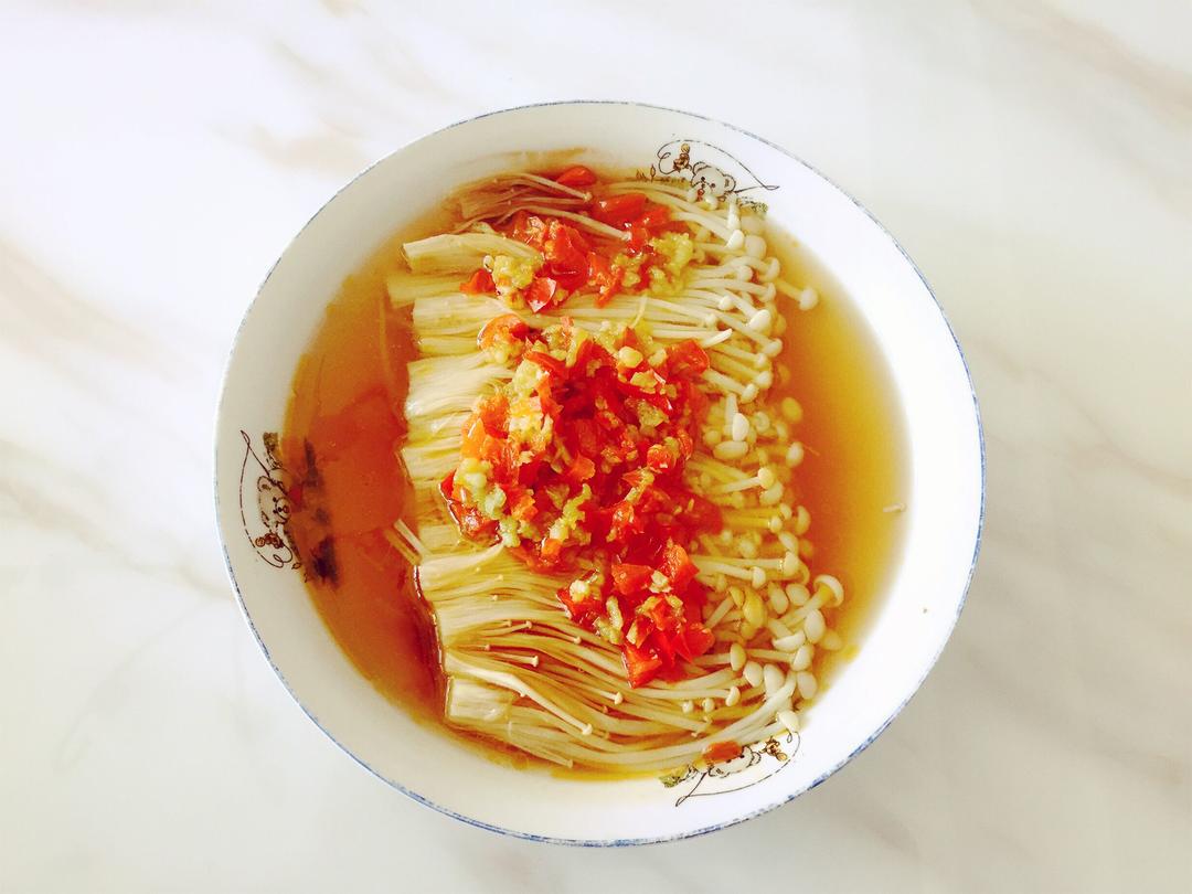 蚝油金针菇