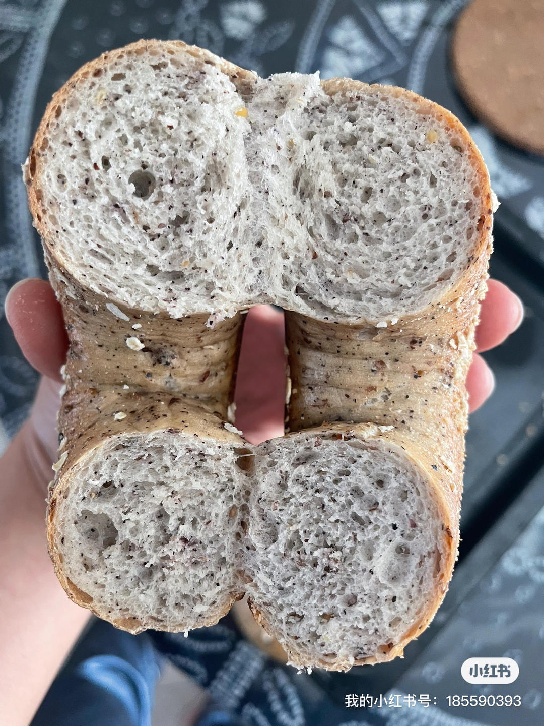 低糖无油燕麦贝果