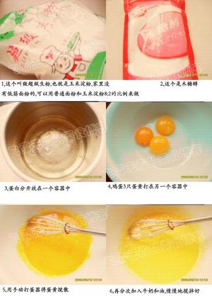 不收缩不开裂的无糖蛋糕（木糖醇戚风蛋糕）的做法 步骤2