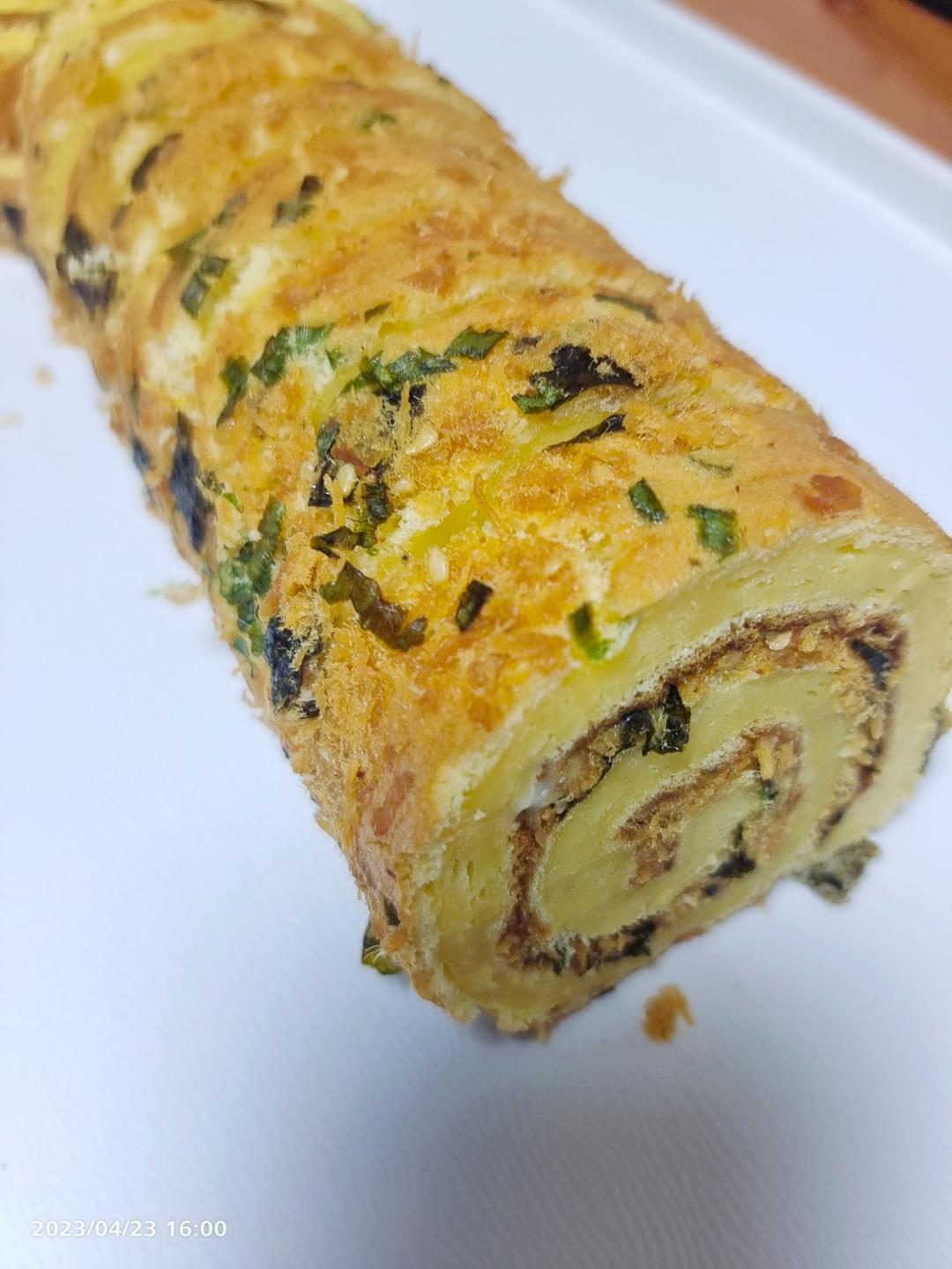美味肉松卷-简单不开裂，零失误的蛋糕卷
