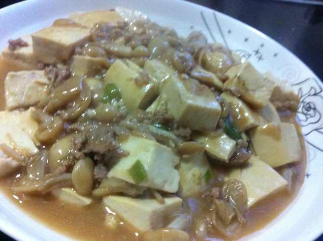 番茄肉末豆腐