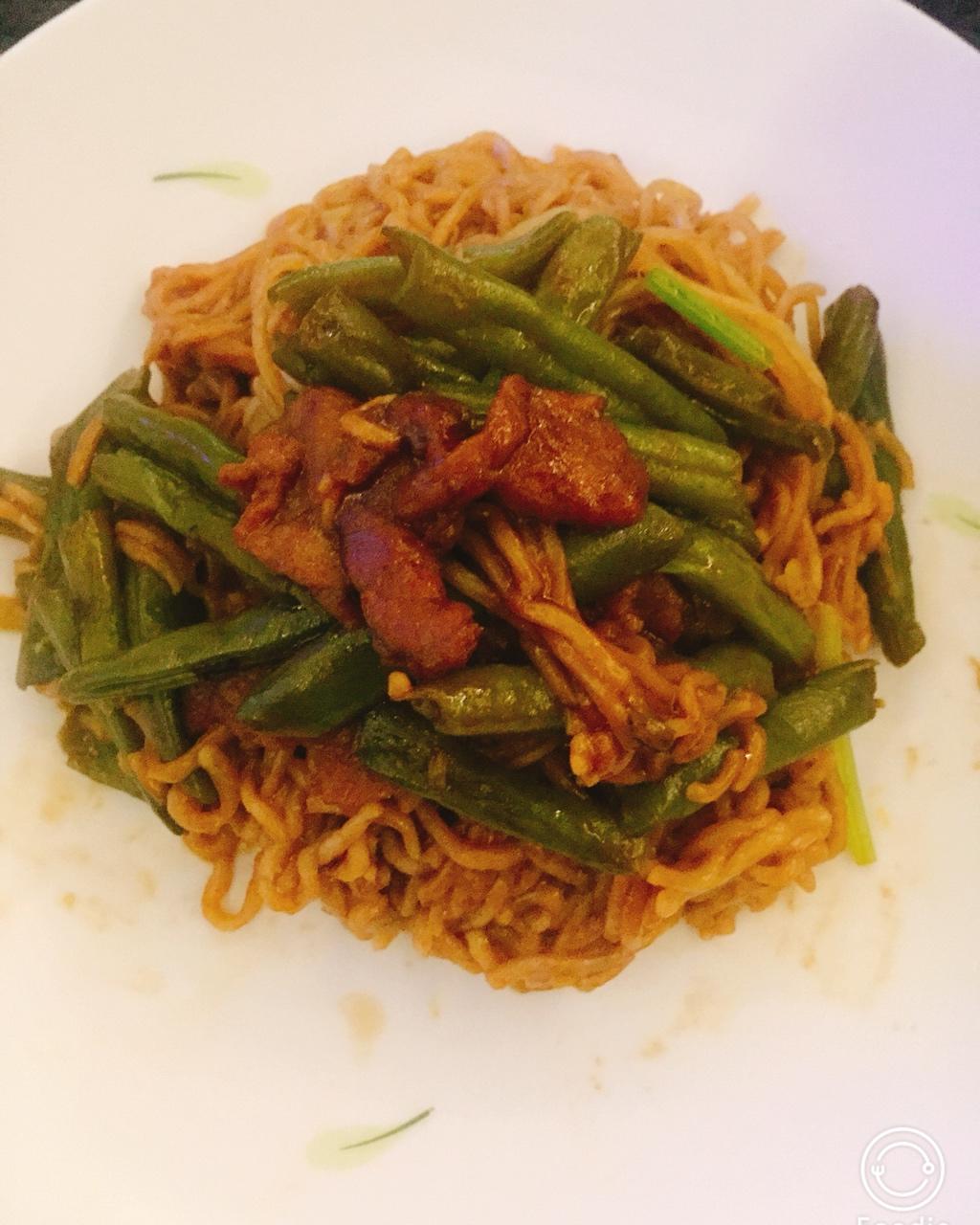 豆角焖面