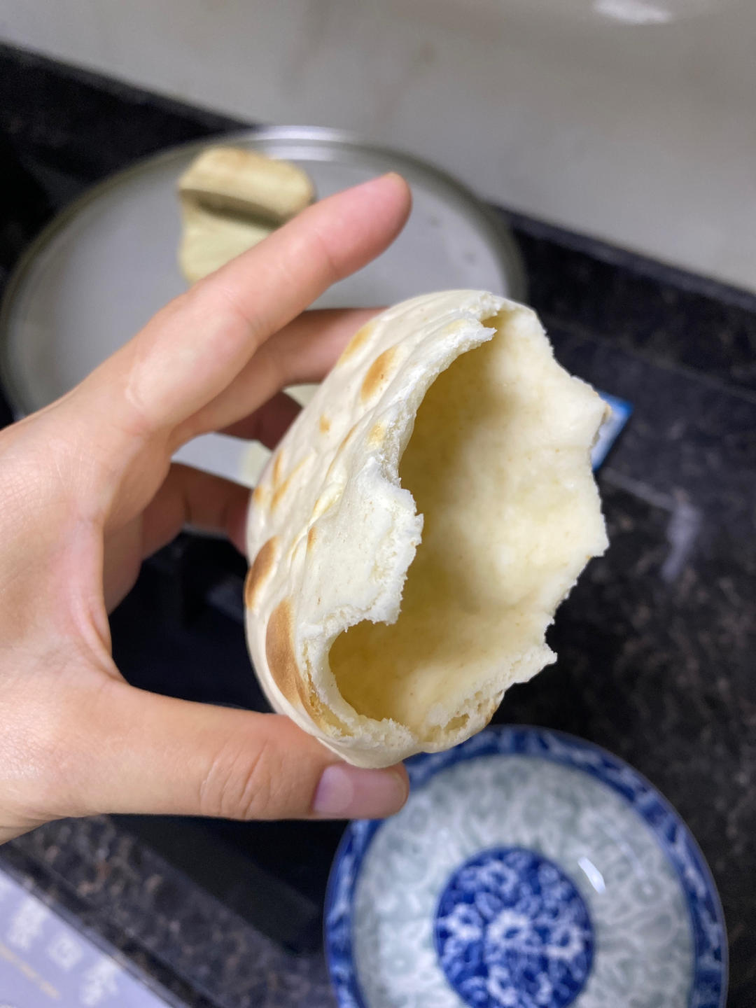 空心馍（肉夹馍）