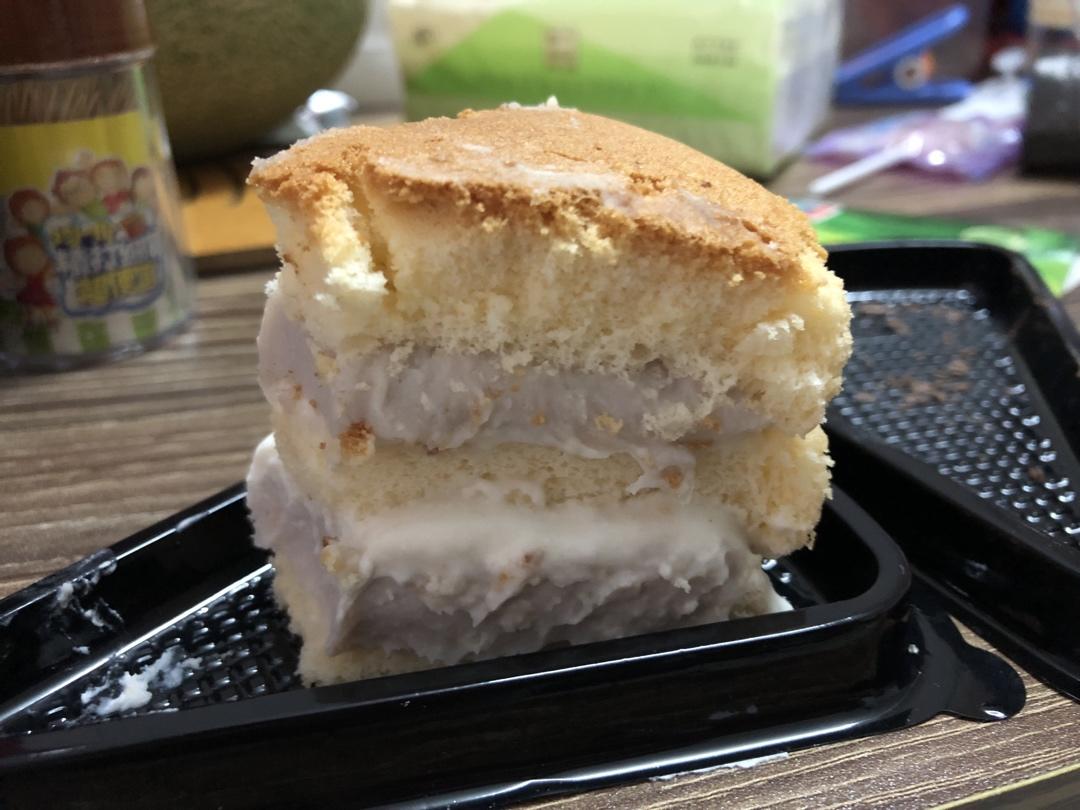 厚芋泥奶油蛋糕