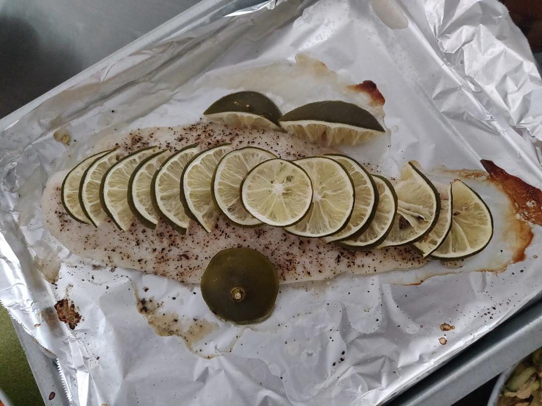 烤柠檬巴沙鱼200kcal