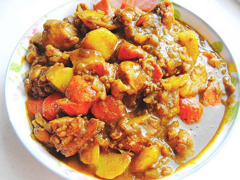 咖喱鸡肉饭