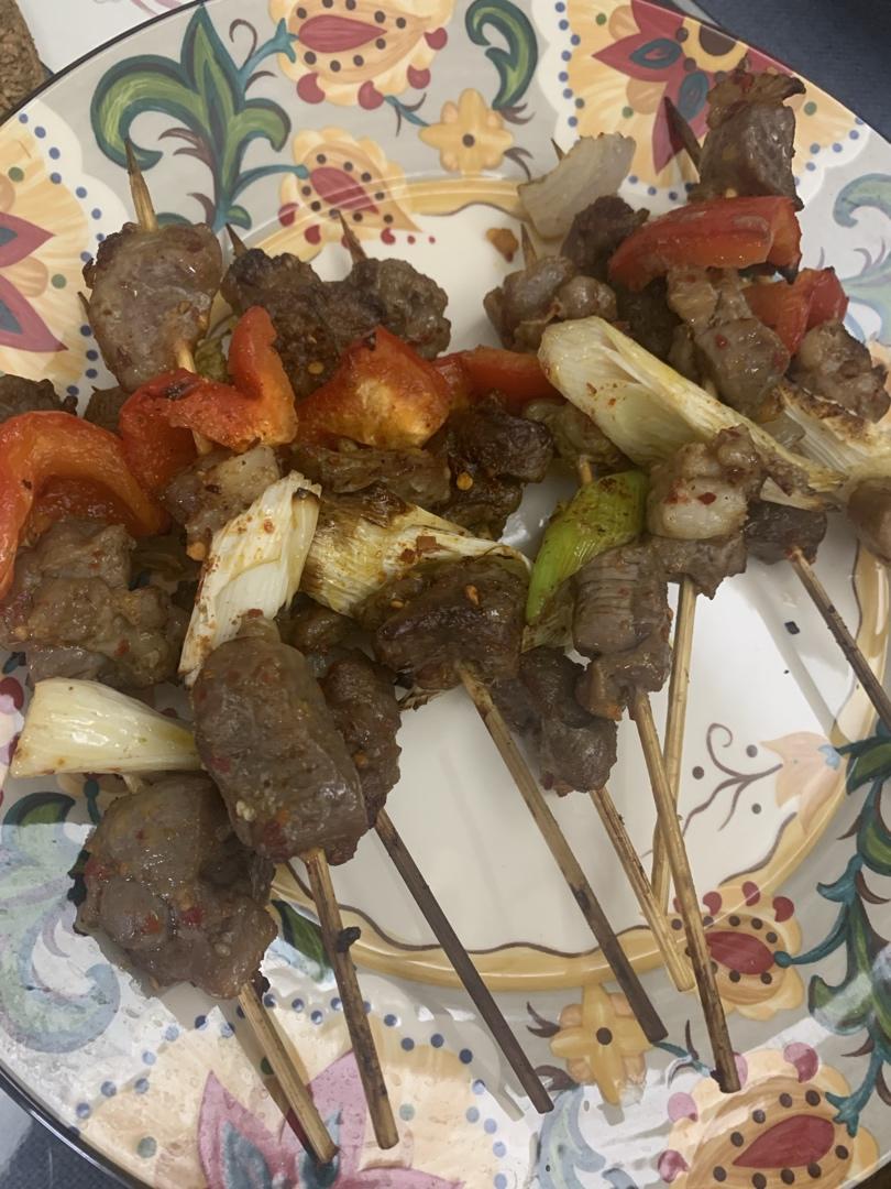 烤箱版羊肉串
