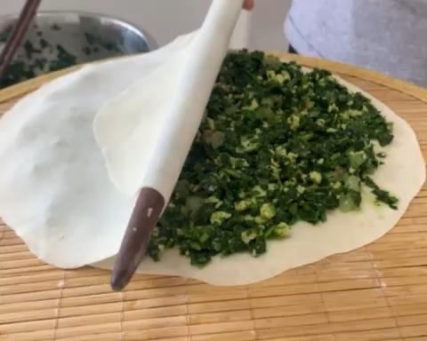 轻脂菠菜鸡蛋虾馅儿饼的做法 步骤25